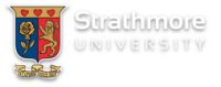 contains a logo for strathmore university