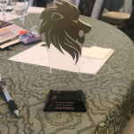 contains an image of an award