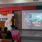 contains an image of a trainer during Iginite my SME Conference by Facts Africa