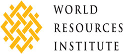 contains an image of the word resources institute logo